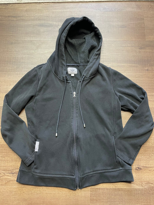 UGG Fleece Lined Zip Up Sweatshirt (L)