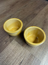 American General Painted 4.25" Pottery Bowls (set of 2)