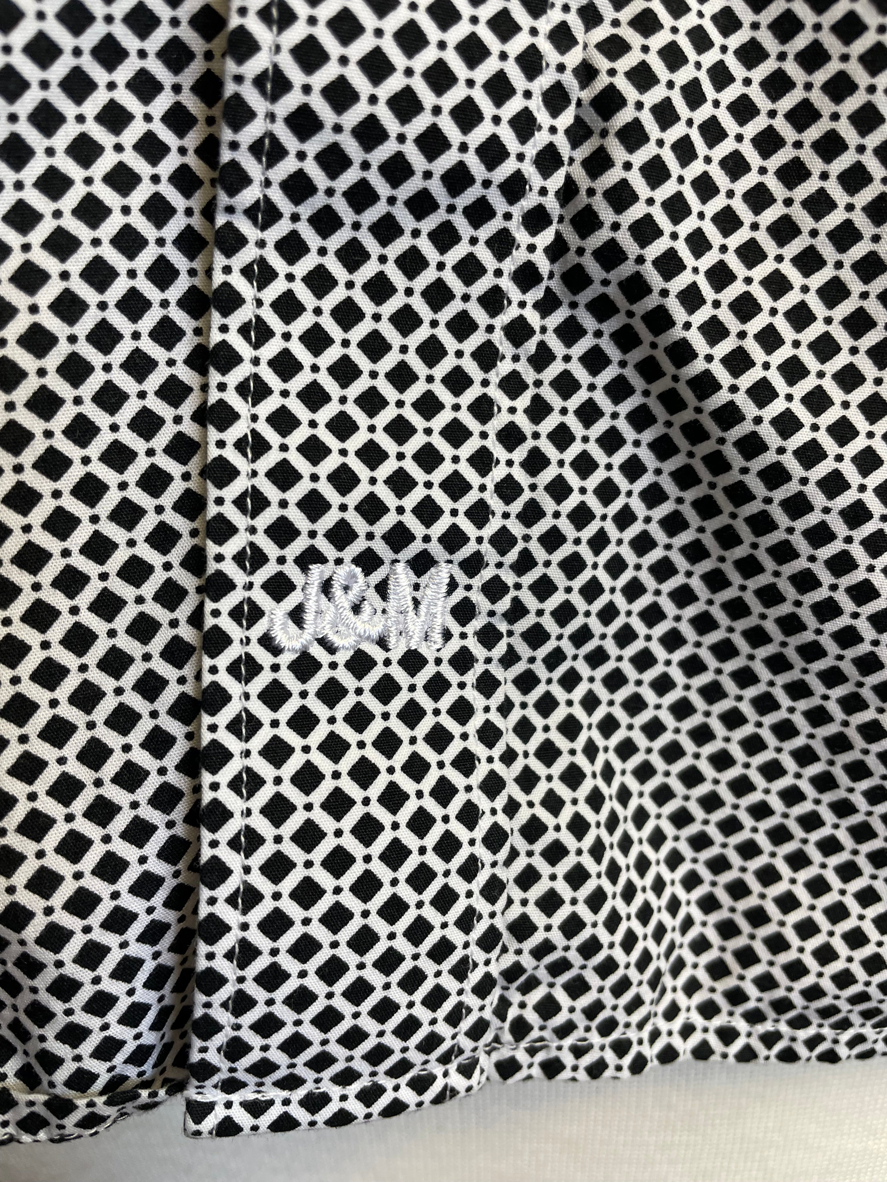 Johnston & Murphy Men's Short Sleeved Button Down (M)