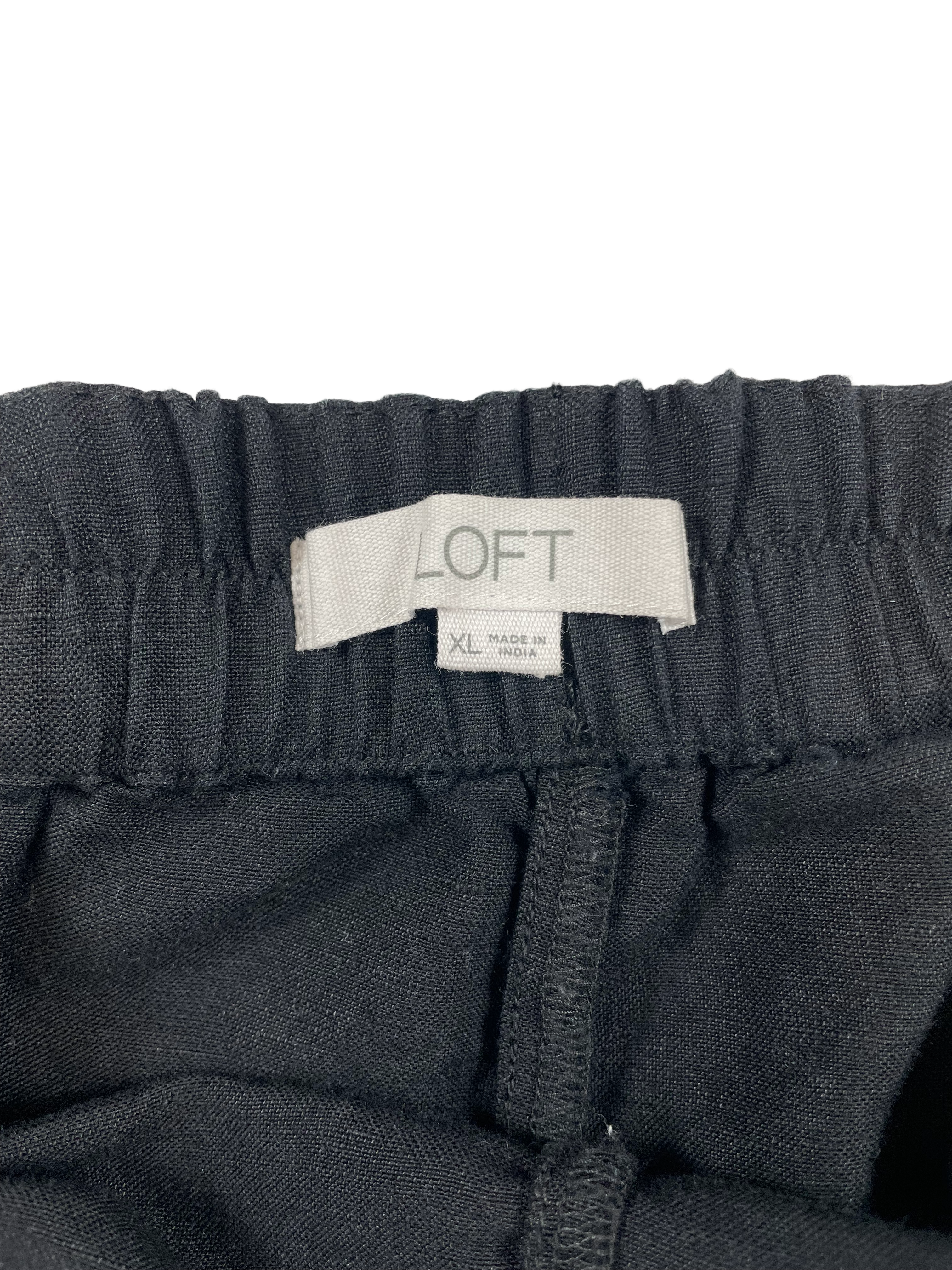 Loft Linen Blend Pleated Shorts (XL) - BinxBerry Consignment