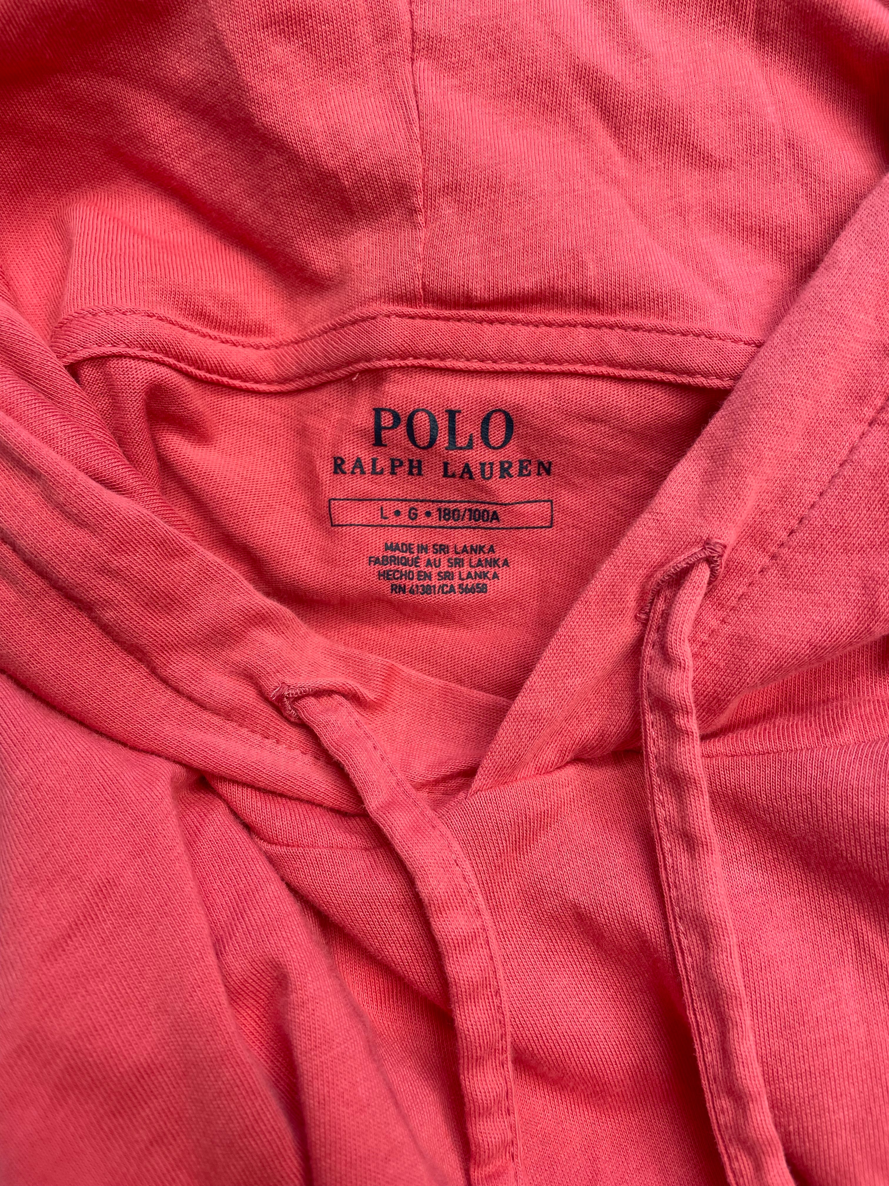 Polo Ralph Lauren Women's Hooded Long Sleeved Tee (L)