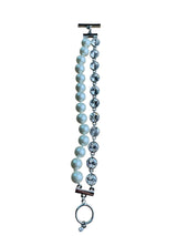 Givenchy Two Strand Faux Pearl and Crystal Bracelet