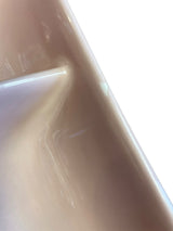 VTG California Pottery Weil Ware 1940s Bambu Pink Divided Serving Bowl