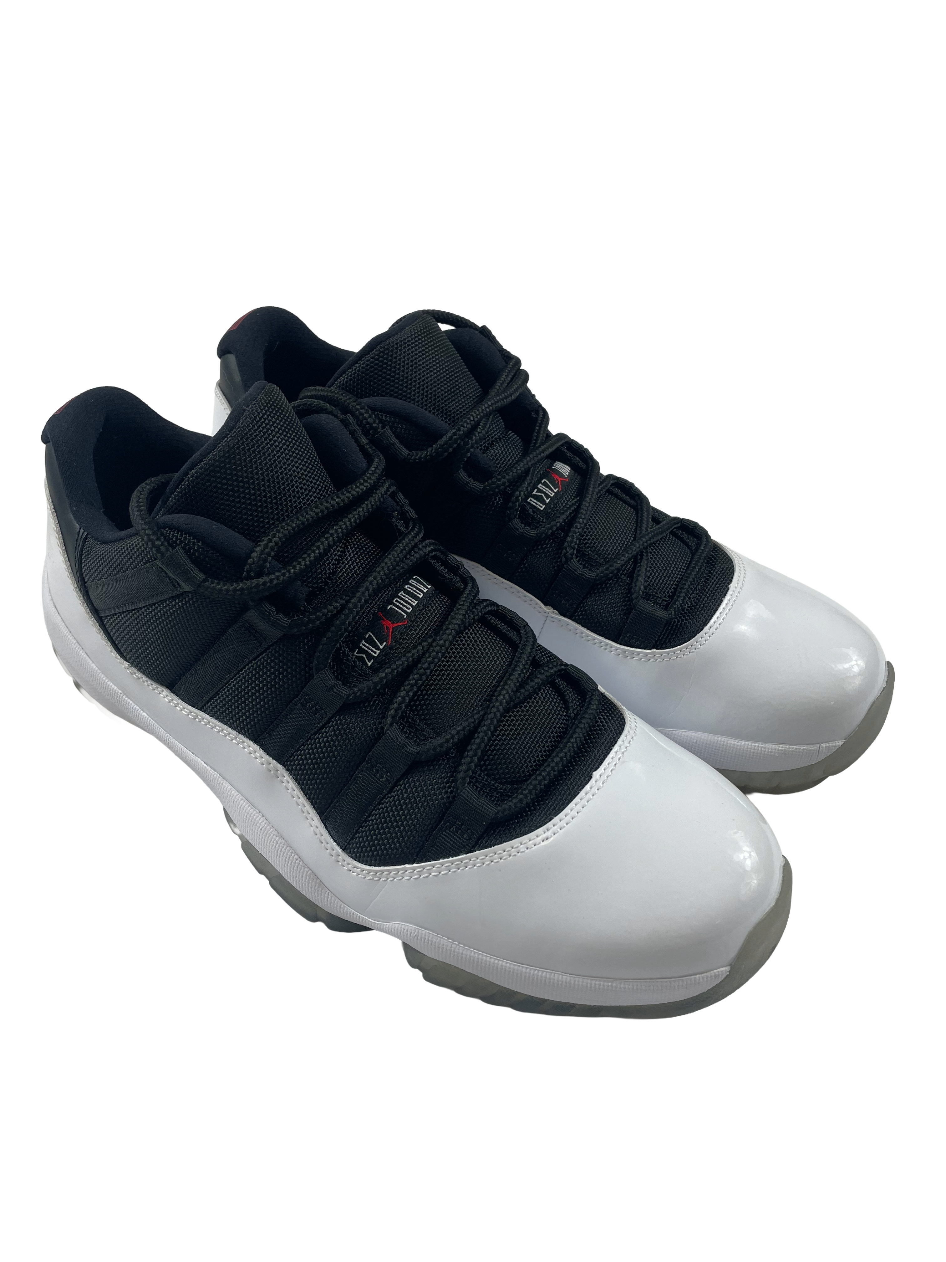 Air Jordan 11 Retro Low White/Black-True Red Men's Sneaker (11.5) - BinxBerry Consignment
