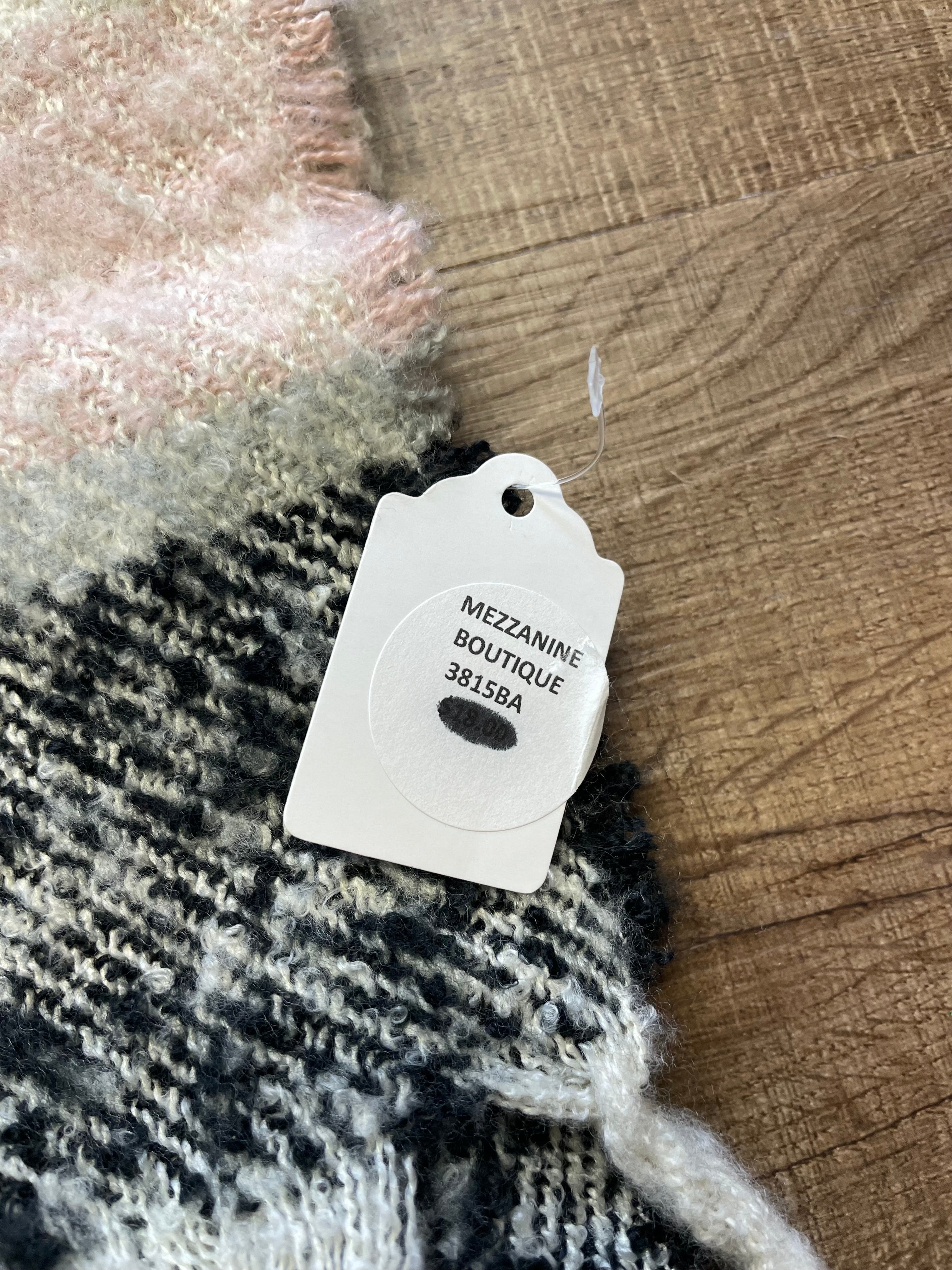 Mezzanine Boutique Super Soft Striped Scarf