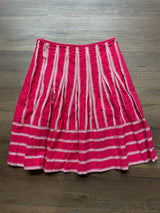 Talbots Hot Pink Godet Skirt (8)