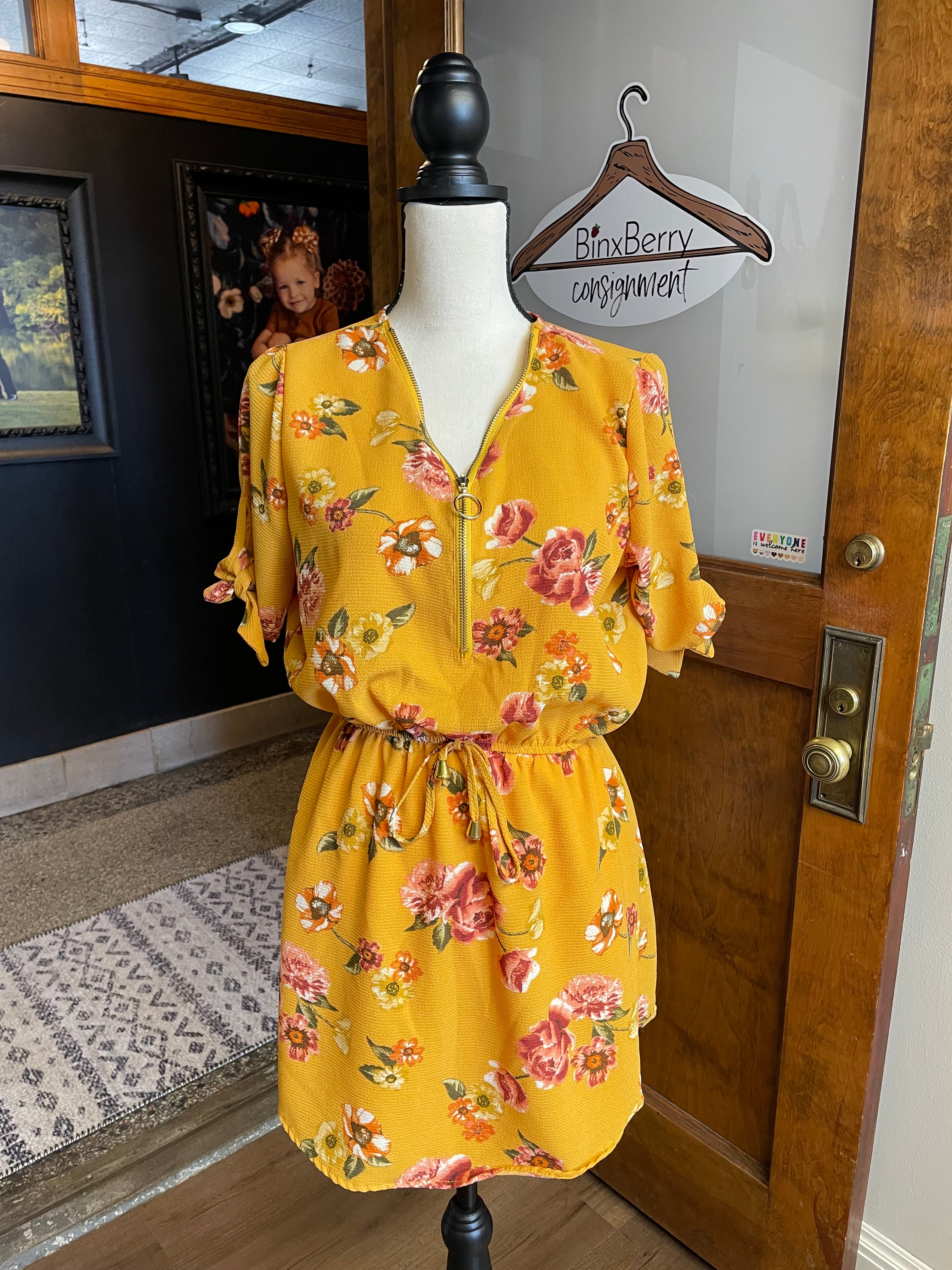 J for Justify Floral Dress (M)