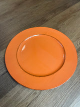 Set of 6 Plastic Charger Plates