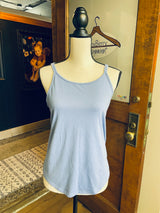 Zyia Active Cornflower T-Barre Tank Top (S)