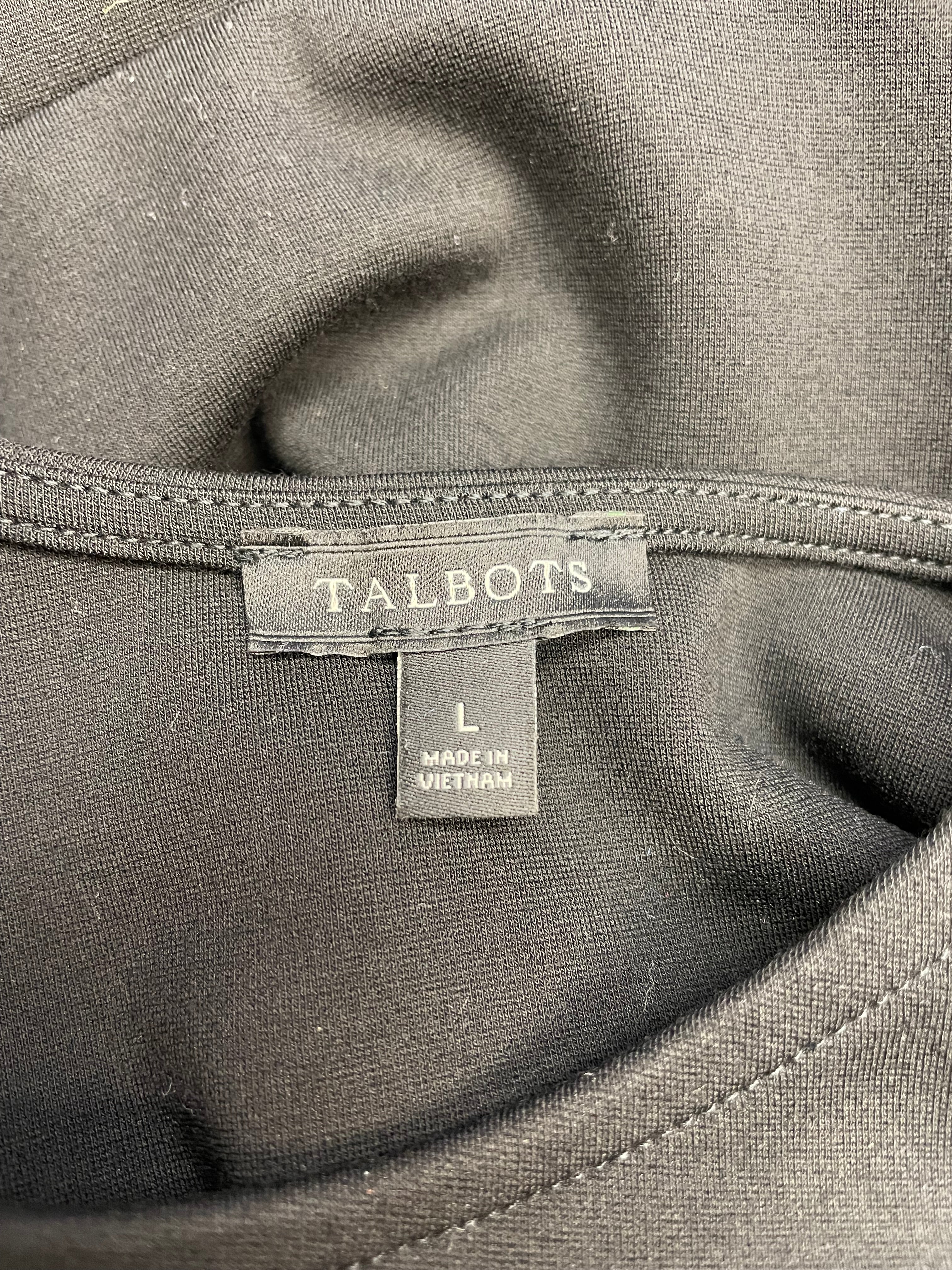 Talbots Long Bell Sleeve Knit Top (L)