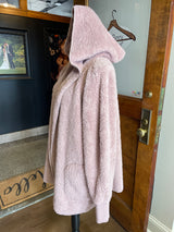 Hem & Thread Sherpa Cardigan Hoodie (OS)