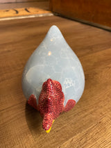Vintage Glazed Ceramic Chicken