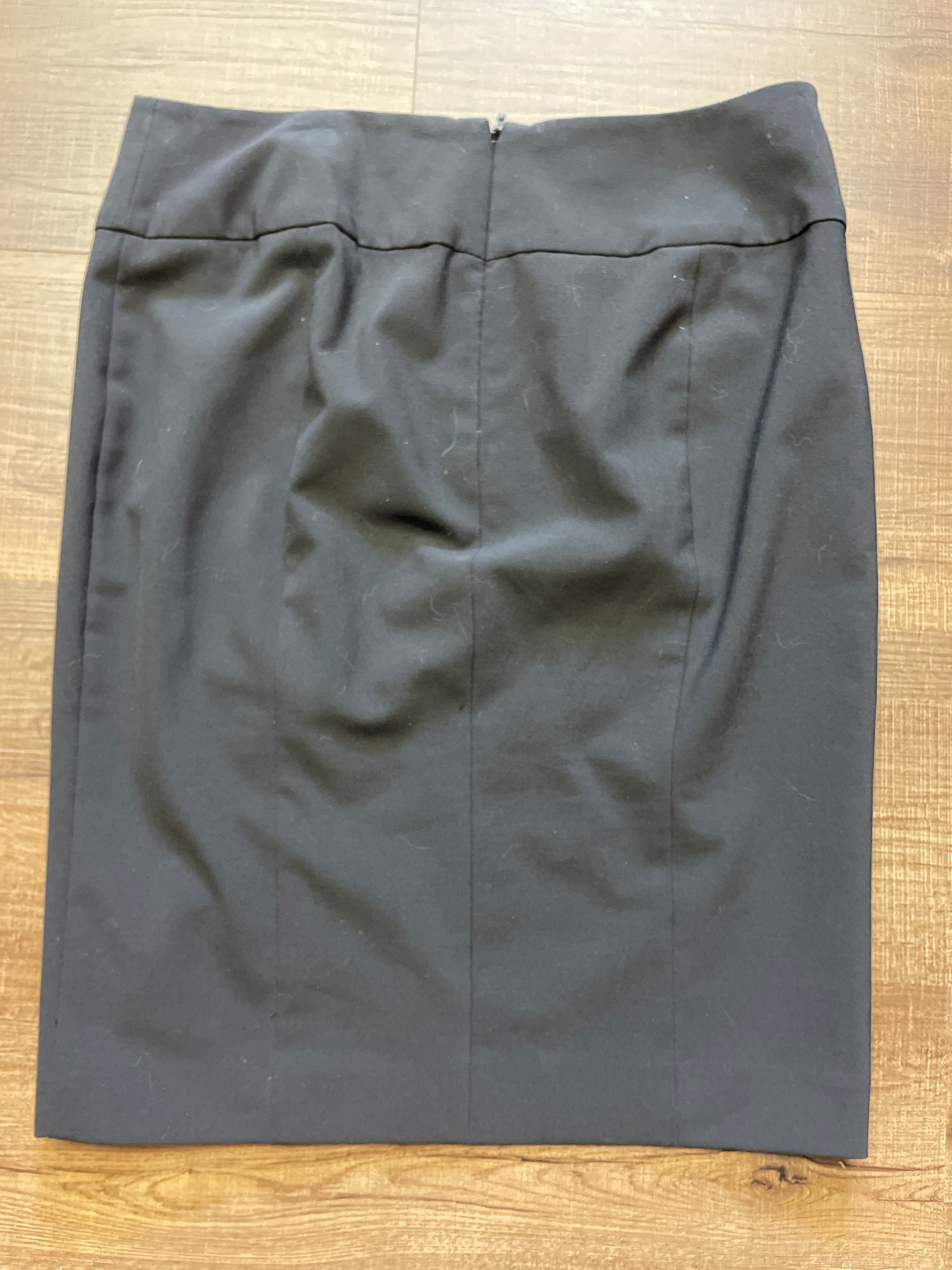 Express Studio Cheetah Print Lined Black Skirt (2)