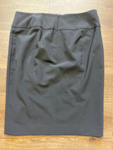 Express Studio Cheetah Print Lined Black Skirt (2)