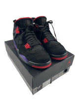 Nike Air Jordan 4 Retro NRG Men's Black/Court Purple Sneaker (11.5) - BinxBerry Consignment