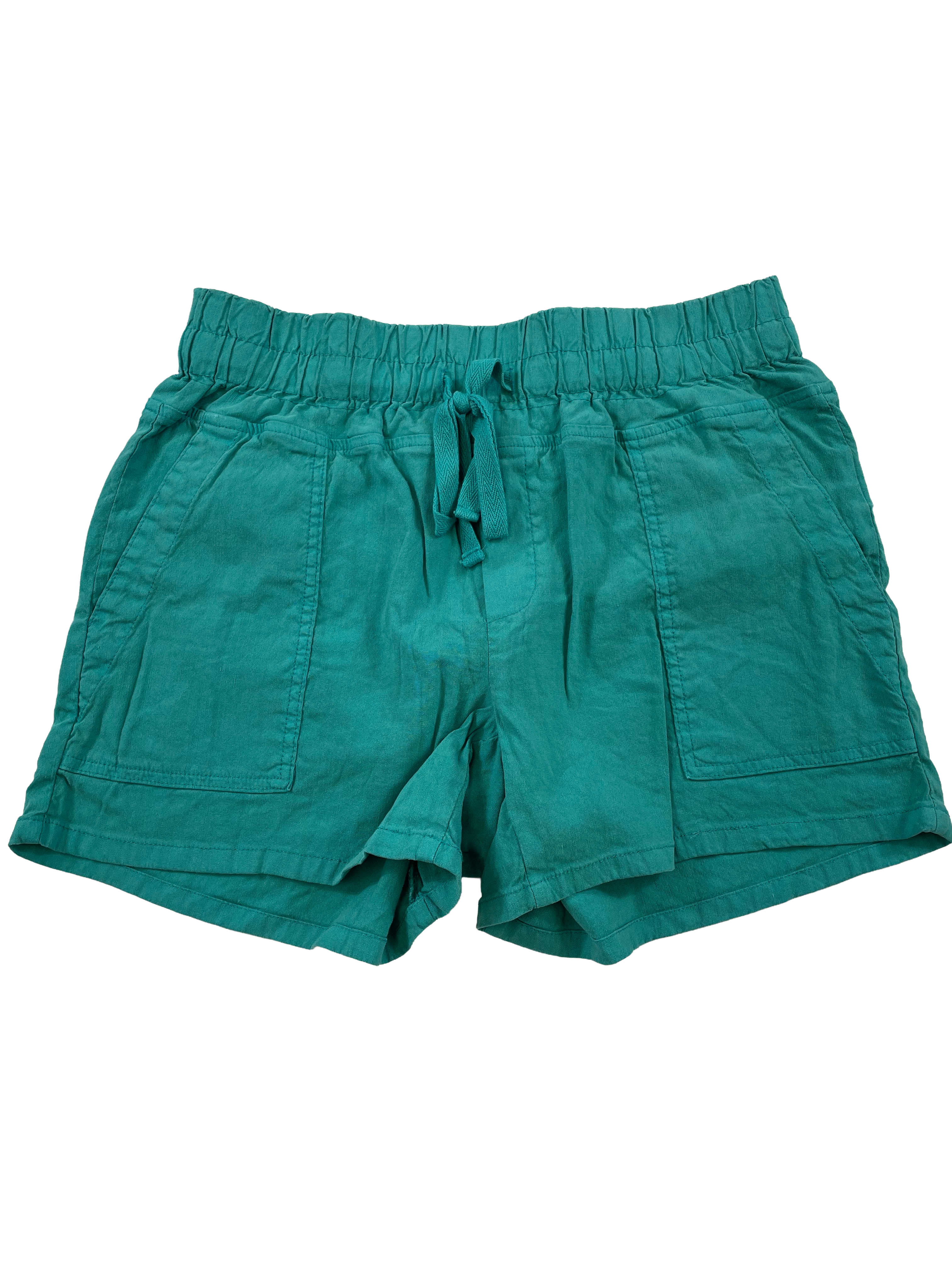KUT from the Kloth Linen Blend Green Shorts (S)