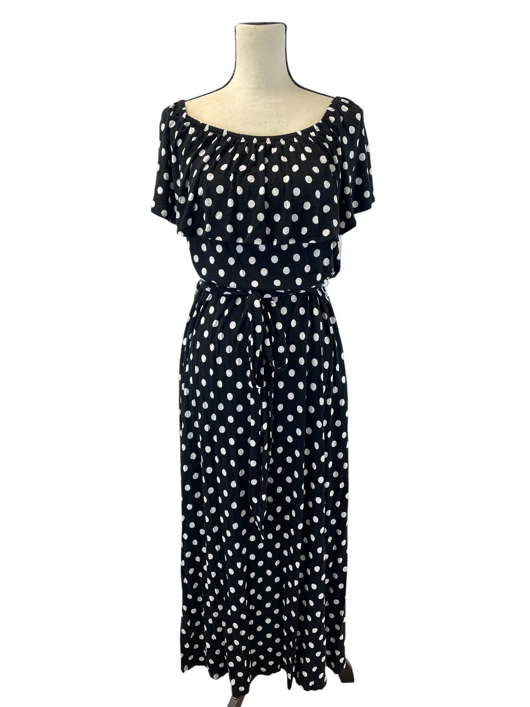 Lane Bryant NWT Polka Dot Dress (14/16) - BinxBerry Consignment