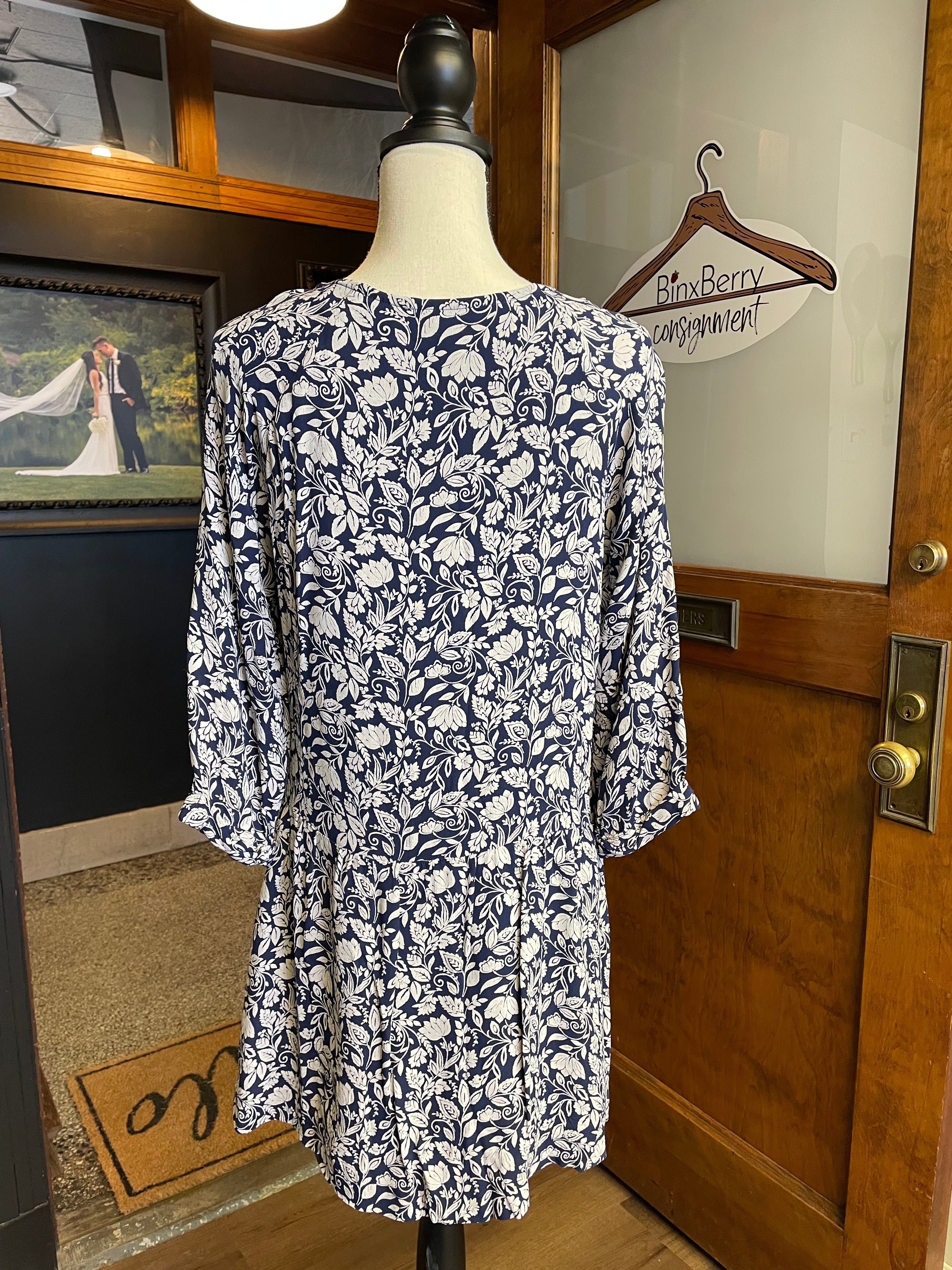 Garnet Hill Floral Dress (6)