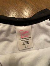 Ruffle Butts Black & White Two Piece Swim Set (4T)