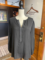 Kodi Halpern 100% Silk Women's Blouse (L)