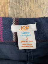 Joe Fresh Wool Blend Pleated Plaid Toddler Skirt (3T)