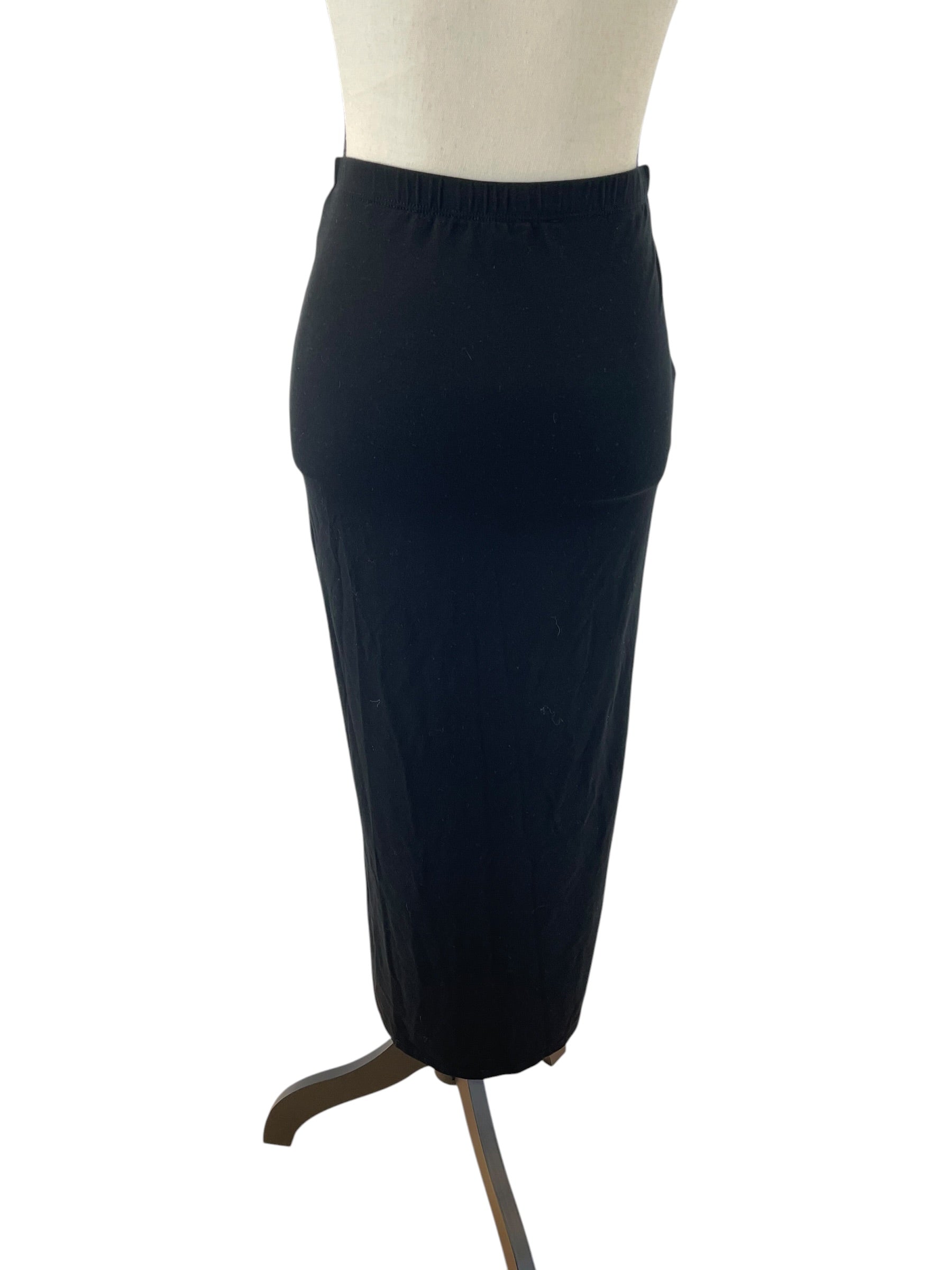 Reformation Rylan Black Twist Front Maxi Skirt (S) - BinxBerry Consignment
