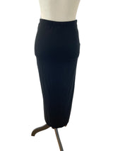 Reformation Rylan Black Twist Front Maxi Skirt (S) - BinxBerry Consignment