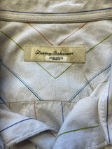 Tommy Bahama Silk Blend Men's Button Down (L) - BinxBerry Consignment