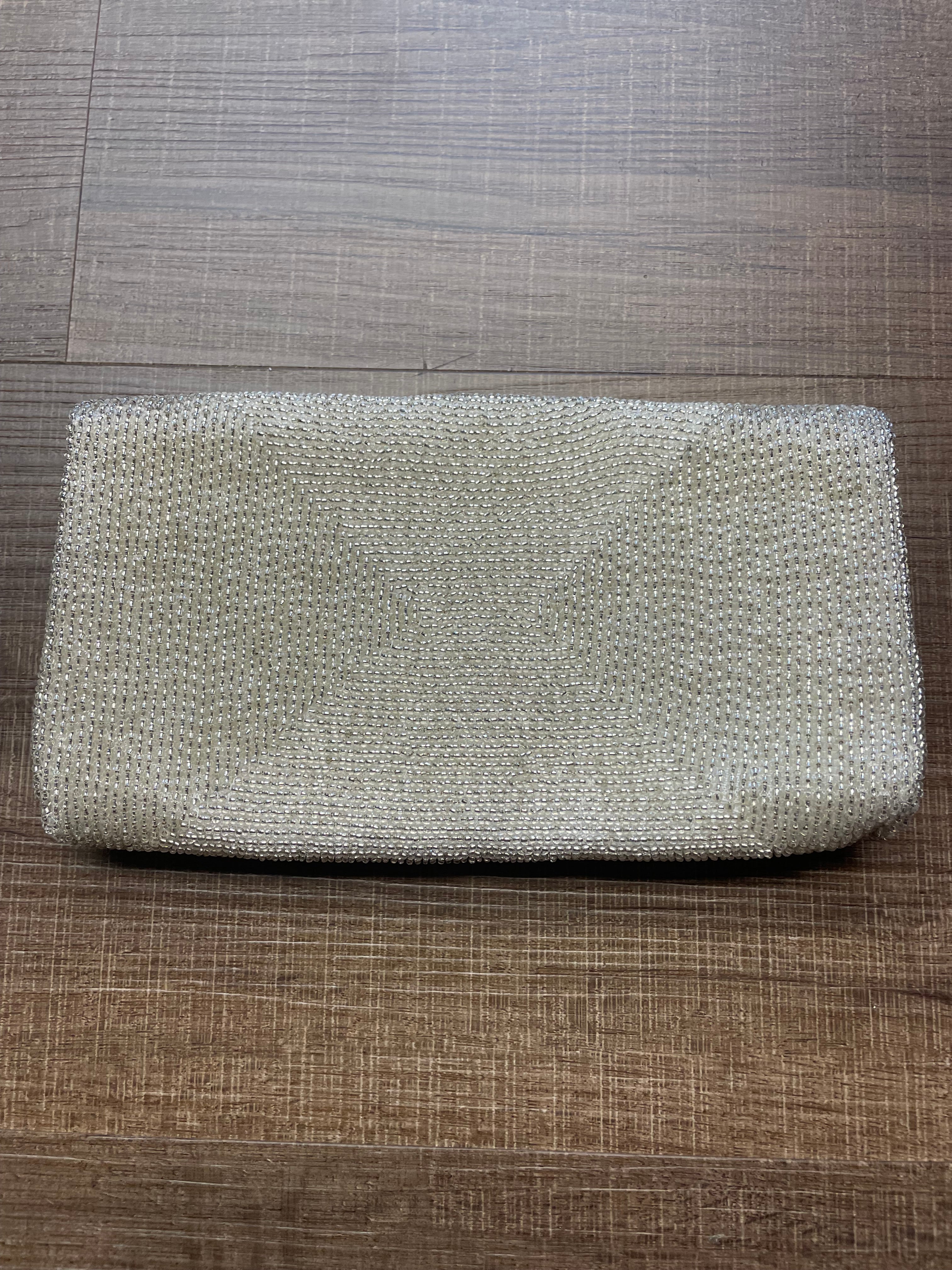 Vintage Beaded Handmade Clutch