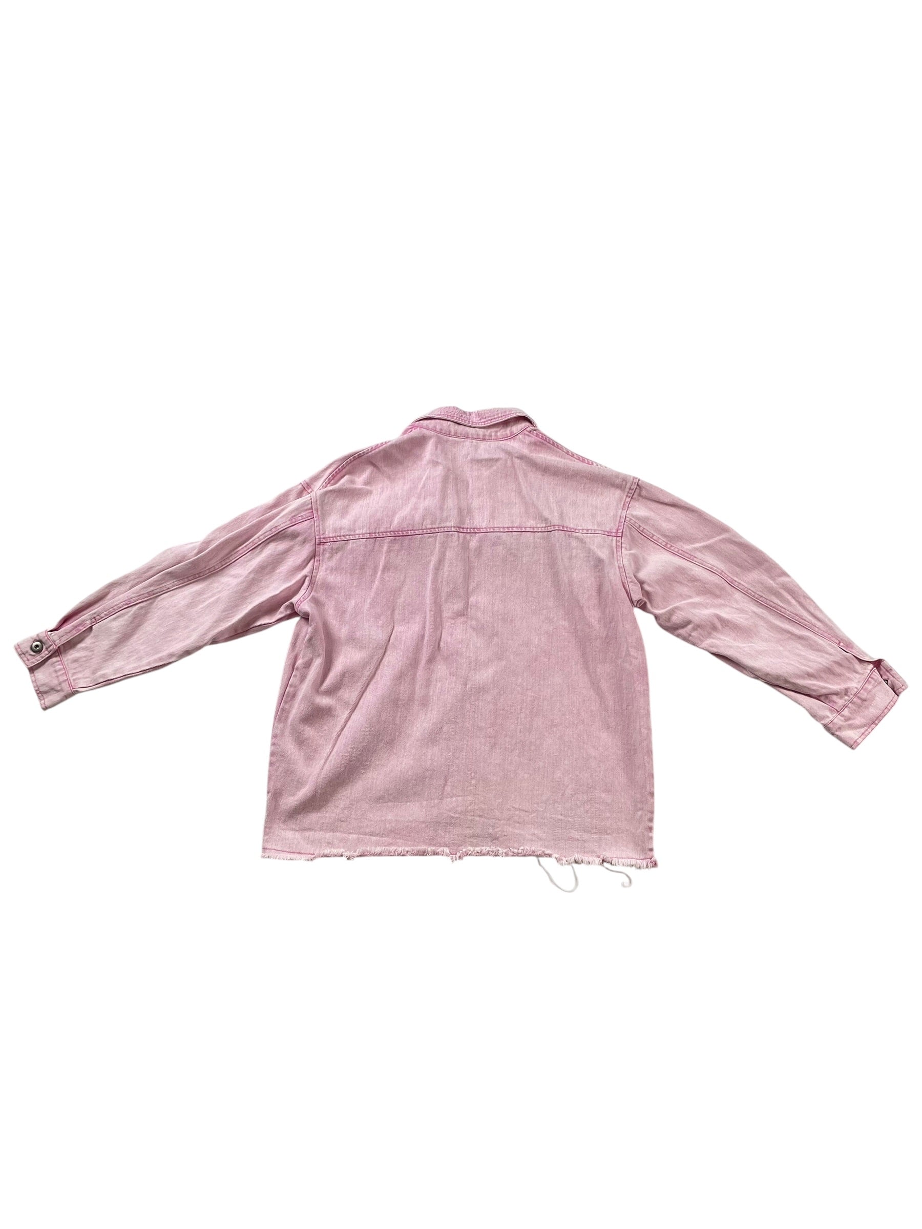Entra Women's Pink Denim Jacket (M)