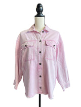 Entra Women's Pink Denim Jacket (M)