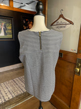Talbots Striped Sleeveless Top (L)