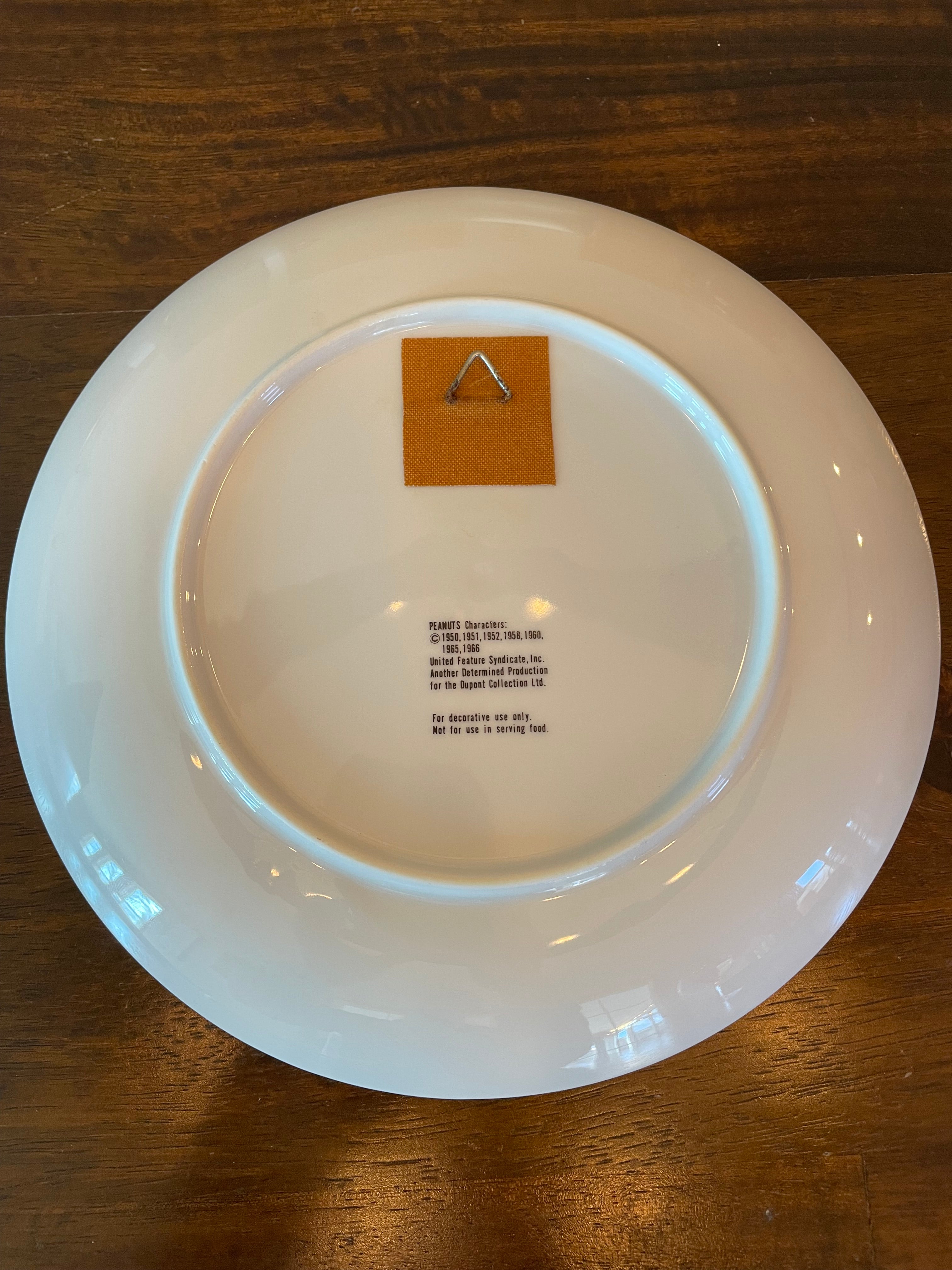 Peanuts Birthday 9" Collectible Plate