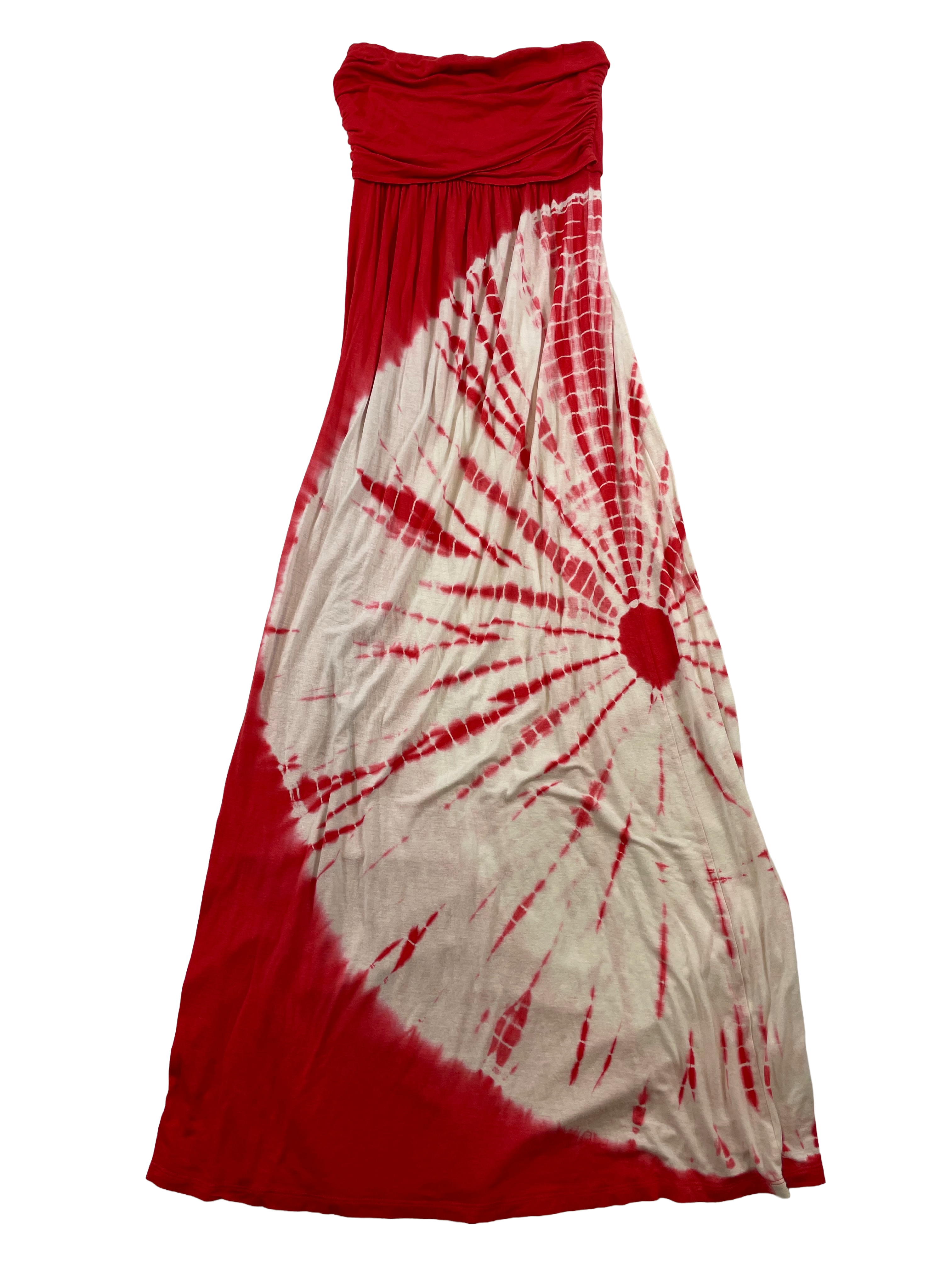 Moa Moa Tube Top Tie Die Dress (S)