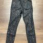 Express Skinny High Rise Black Jeans (6R)