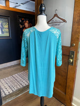 Zenana Premium Lace Arm Top (1X)