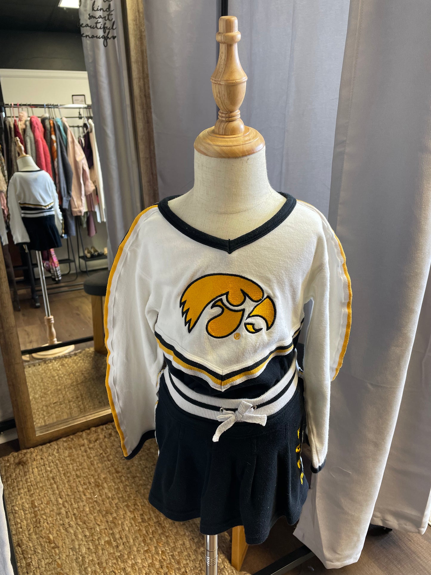 Little King Iowa Hawkeye Long Sleeved Shirt (5)