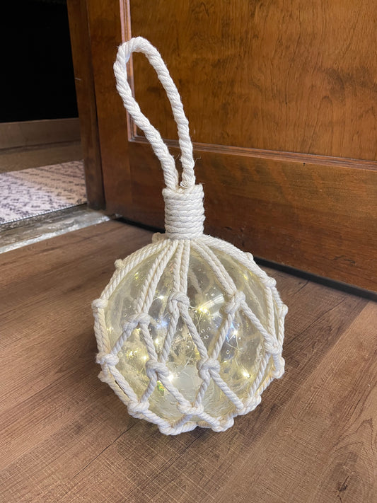Bubble Glass Nautical Battery Operated Light