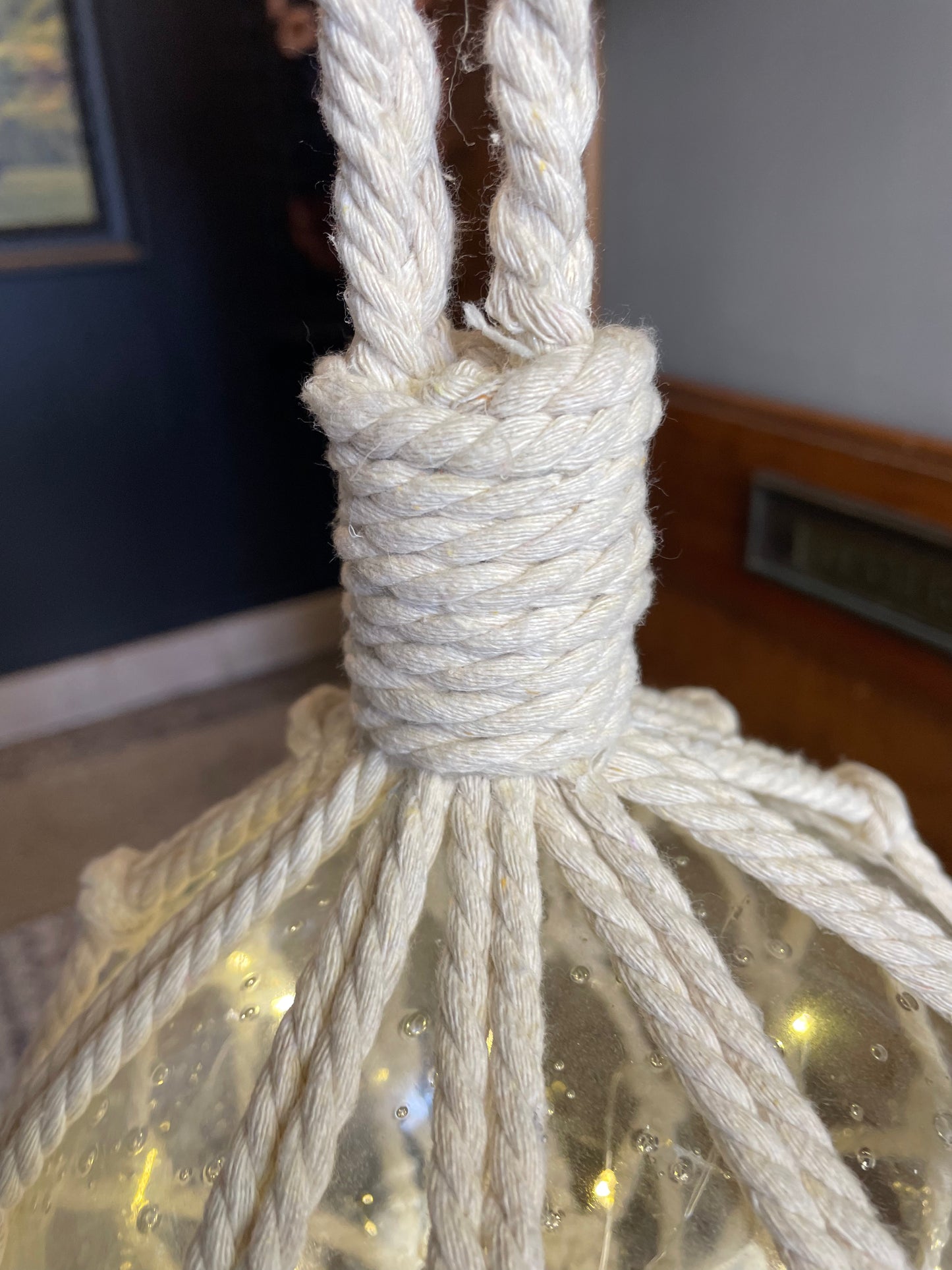 Bubble Glass Nautical Battery Operated Light