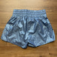 ZYIA Active High Rise Rain Drop Print Bomber Shorts (M)