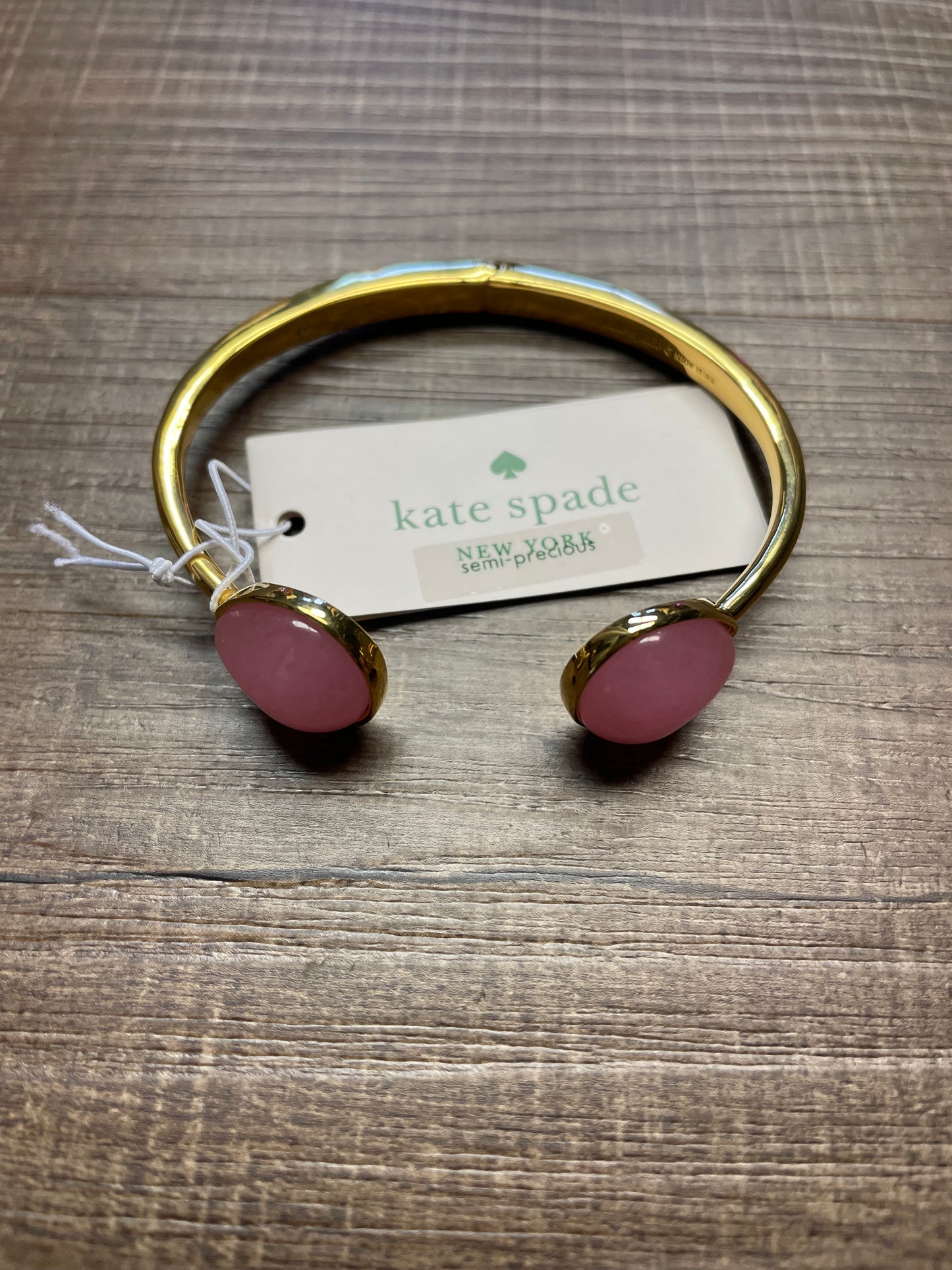 Kate Spade New York Pearl Drops Hinged Cuff Bracelet