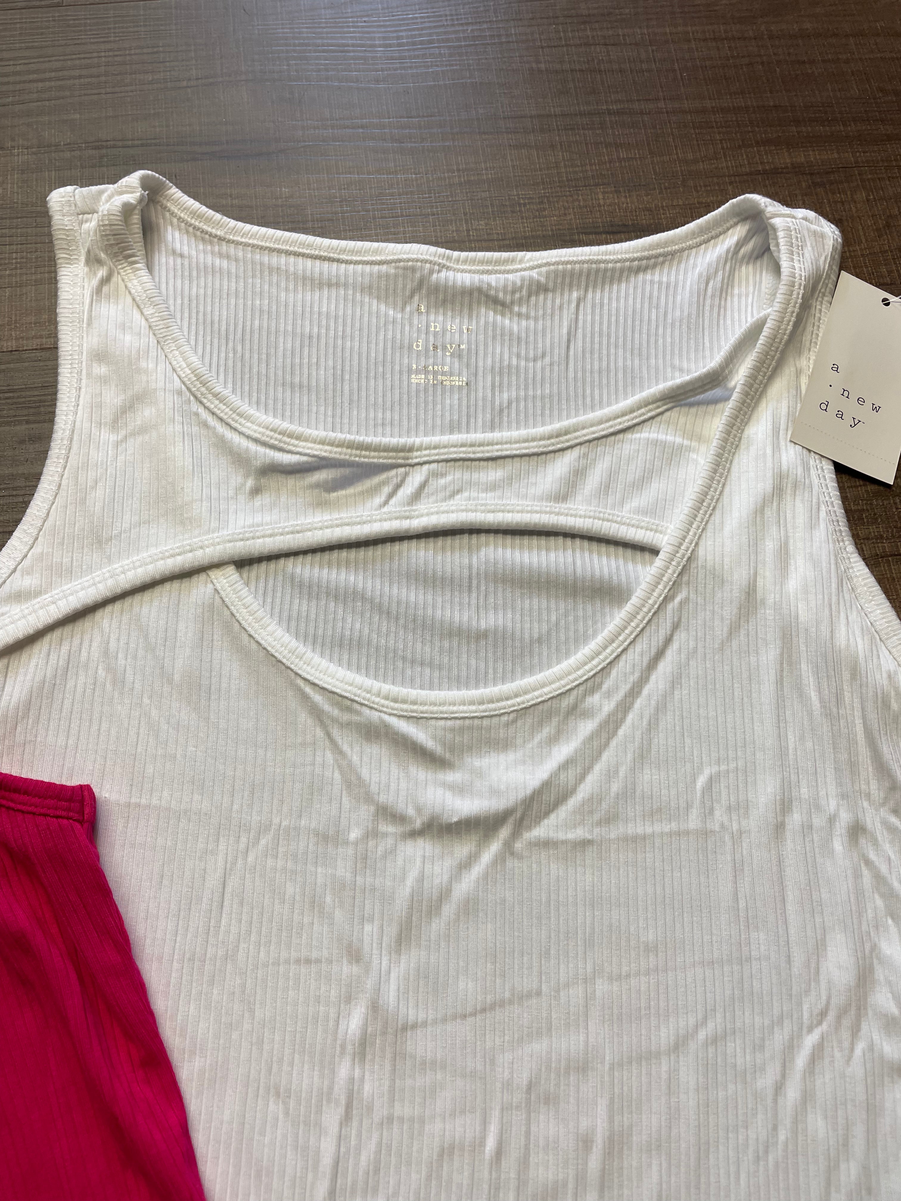 A New Day Ribbed Tank Bundle (XL)