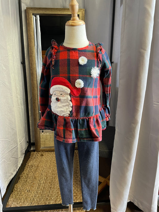 Mud Pie Santa Outfit (4T)