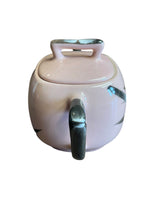 VTG California Pottery Weil Ware 1940s Bambu Pink Sugar Bowl