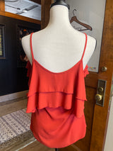Moa & Moa Ruffle Tank (S)