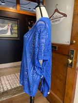 Zyia Active Pacific Blue Knitted Coverup (S)