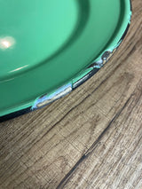 Vintage Coated Tin/Metal Camping Plates (lot of 5)