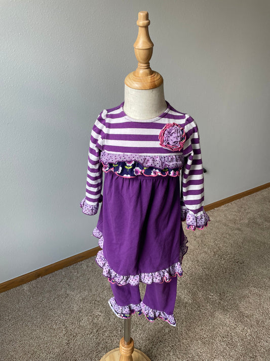 Rare Editions Ruffle Top and Leggings (24mo)
