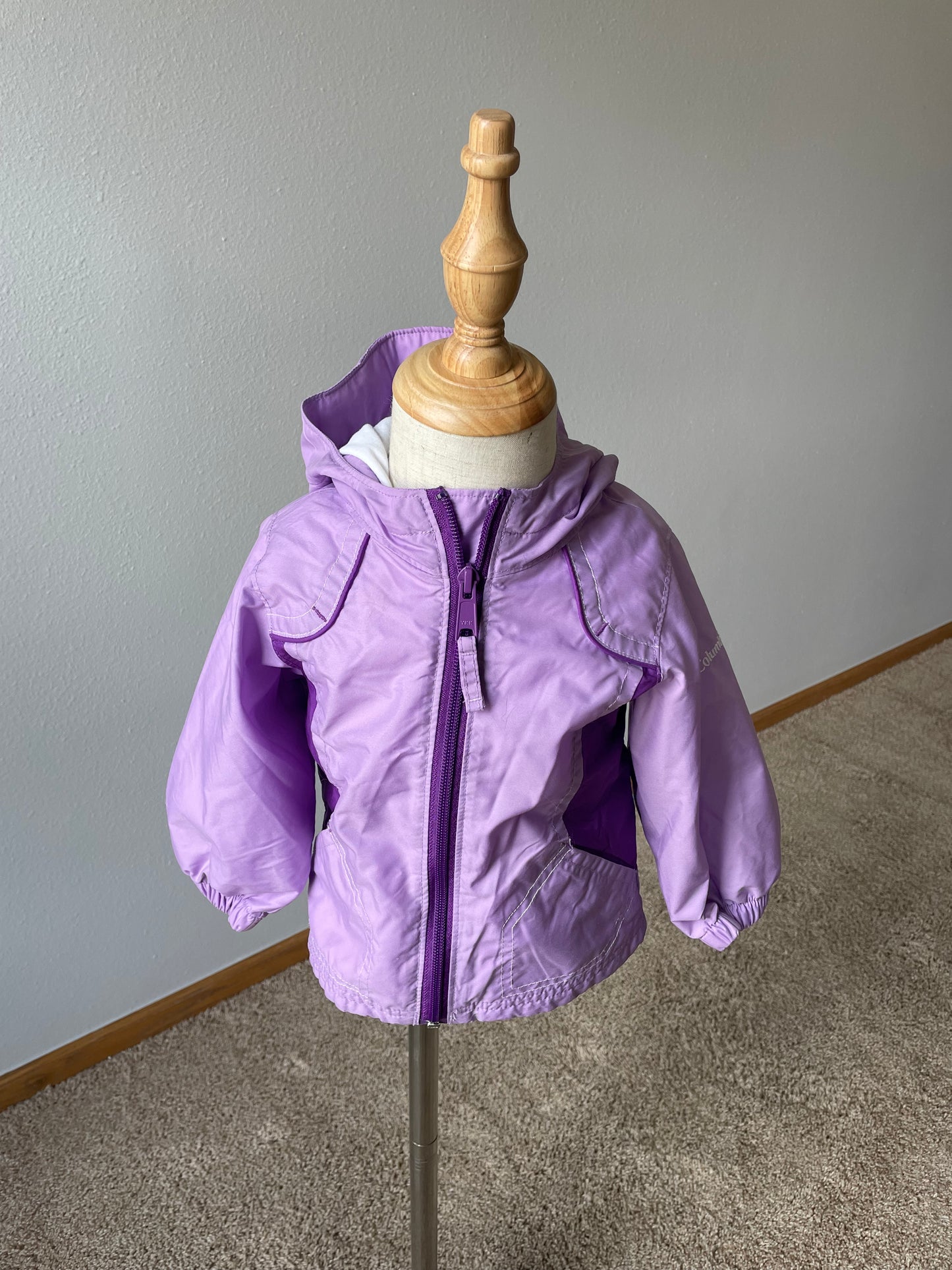 Columbia Hooded Spring Jacket (2T)