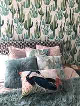 Secondhand bedroom decor representing the selection at online consignment shop BinxBerry Consignment